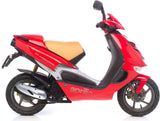 Komplette Abgasanlage Mit Katalysator Und Geräuschzulassung Sito Edelstahl - Leovince Kompatibel Mit Aprilia Sr 50 R Factory Ie Di-Tech Liquid (2005)
