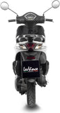 Komplette Auspuffanlage Ohne Katalysator Und Ohne Geräuschzulassung Sitoplus Edelstahl - Leovince Kompatibel Mit Piaggio Zip 50 3V 4T (2018-2020)