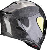 Integralhelm Für Motorrad Scorpion Exo Exo-R1 Evo Carbon Air Carbon Fiber Schwarz Onyx Grösse Xs