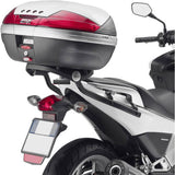 Monokey Black Top Case - 33 Lt Nylon - Givi Compatible With Honda Integra 700 (2012-2013)
