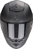 Full-Face Motorcycle Helmet Scorpion Exo Exo-R1 Evo Ii Carbon Air Carbon Fiber Matt Black Solid Size Xl