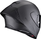 Full-Face Motorcycle Helmet Scorpion Exo Exo-R1 Evo Ii Carbon Air Carbon Fiber Matt Black Solid Size Xl