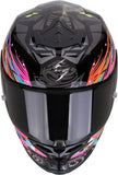 Integralhelm Für Motorrad Scorpion Exo Exo-R1 Evo Ii Air Ultra Tct Schwarz Blau Rosa Savage Grösse M