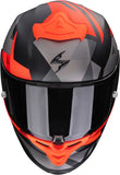 Integralhelm Für Motorrad Scorpion Exo Exo-R1 Evo Ii Air Ultra Tct Mattschwarz Rot Valere Grösse S
