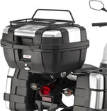 Monokey Trekker Lite Gray Top Case - 35 Lt Trekker Lite Technopolymer - Givi Compatible With Honda Nc 750 X - Dct (2014-2015)
