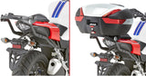 Motorradkoffer Monolock Schwarz Tech 29 Lt Technopolymer - Givi Kompatibel Mit Honda Cb 500 F (2016-2018)