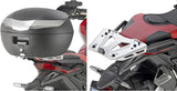Motorradkoffer Monokey Trekker Outback Evo Smart Eloxiertem Aluminium 58 Lt Trekker Outback Evo Smart Eloxiertem Aluminium - Givi Kompatibel Mit Honda X-Adv 750 (2017-2020)