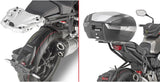 Motorradkoffer Monolock Schwarz Tech 29 Lt Technopolymer - Givi Kompatibel Mit Honda Cb 1000 R (2021-2024)