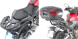 Motorradkoffer Monolock Alpina Aluminium Schwarz 44 Lt Alpina Aluminium - Givi Kompatibel Mit Honda Cb 500 F (2019-2023)