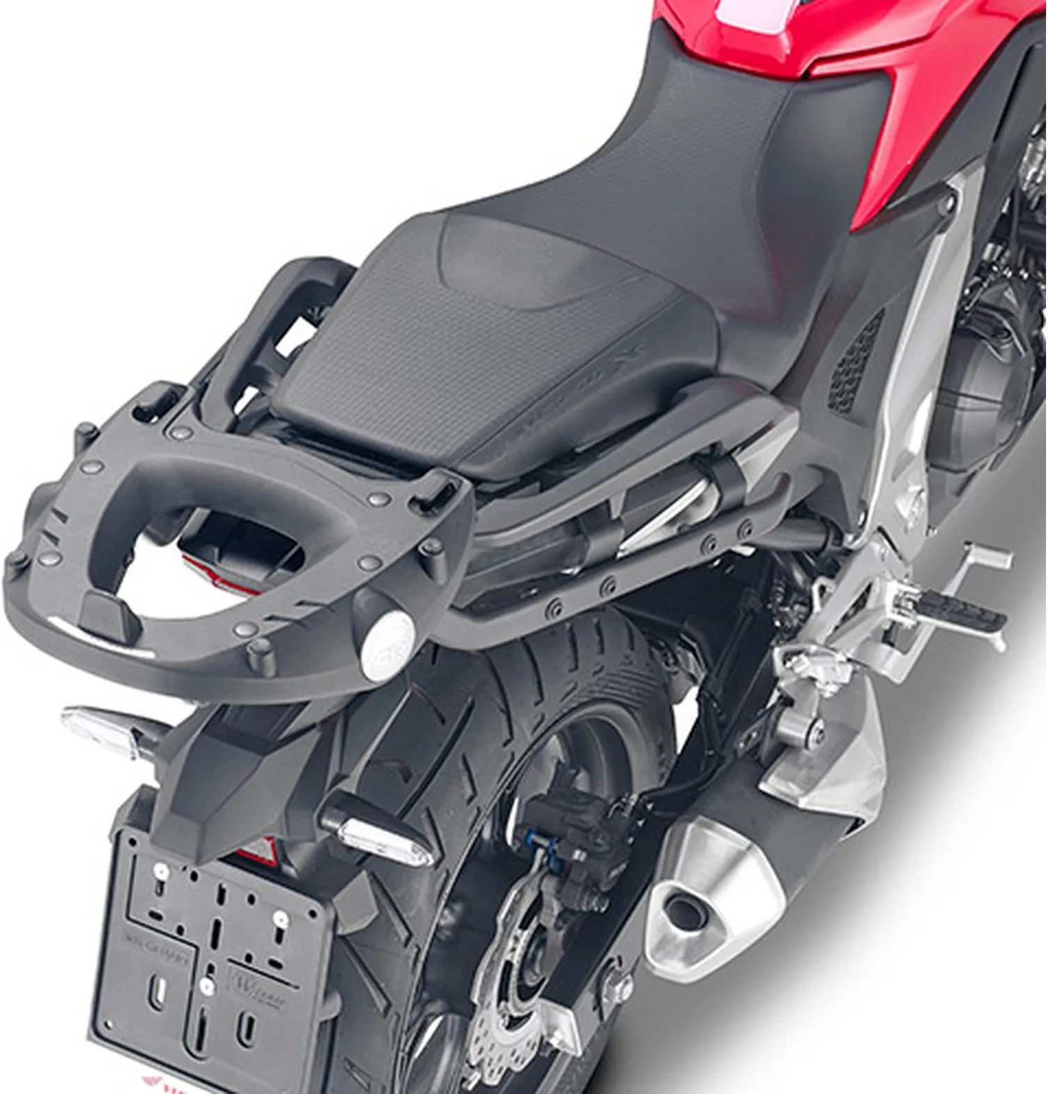 Motorradkoffer Monolock Alpina Aluminium 44 Lt Alpina Aluminium - Givi Kompatibel Mit Honda Nc 750 X (2021-2024)