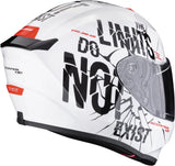 Integralhelm Für Motorrad Scorpion Exo Exo-Jnr Air Polycarbonate Weiß Schwarz Boum Grösse L