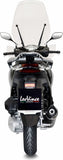 Komplette Auspuffanlage Ohne Katalysator Und Ohne Geräuschzulassung Nero Edelstahl Endkappe Carbon Fiber - Leovince Kompatibel Mit Honda Sh 125 I (2020-2023)