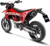 Auspuffendstück Mit Geräuschzulassung Nero Edelstahl Endkappe Carbon Fiber - Leovince Kompatibel Mit Gasgas Sm 700 (2022-2024)