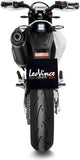 Komplette Auspuffanlage Ohne Katalysator Und Ohne Geräuschzulassung Nero Edelstahl Endkappe Carbon Fiber - Leovince Kompatibel Mit Husqvarna 701 Supermoto (2017-2020)