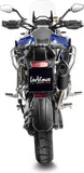 Auspuffendrohr Ohne Geräuschzulassung Nero Edelstahl Endkappe Carbon Fiber - Leovince Kompatibel Mit Triumph Tiger 1200 Gt Explorer (2022-2024)