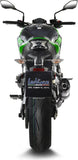 Auspuffendstück Mit Geräuschzulassung Lv Pro Edelstahl Endkappe Carbon Fiber - Leovince Kompatibel Mit Kawasaki Z 900 A2 (2018-2024)