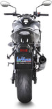 Auspuffendstück Mit Geräuschzulassung Lv One Evo Edelstahl Endkappe Carbon Fiber - Leovince Kompatibel Mit Suzuki Gsx-S 750 - Z Abs (2017-2020)