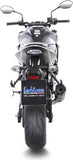 Auspuffendrohr Ohne Geräuschzulassung Lv One Evo Carbon Fiber Endkappe Carbon Fiber - Leovince Kompatibel Mit Suzuki Gsx-S 750 - Z Abs A2 (2019-2020)