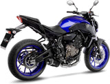 Komplette Abgasanlage Mit Katalysator Und Geräuschzulassung Lv One Evo Carbon Fiber Endkappe Carbon Fiber - Leovince Kompatibel Mit Yamaha Tracer 700 (2016-2020)