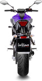 Komplette Abgasanlage Mit Katalysator Und Geräuschzulassung Lv One Evo Carbon Fiber Endkappe Carbon Fiber - Leovince Kompatibel Mit Yamaha Xsr 700 (2016-2020)