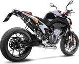 Auspuffendrohr Ohne Geräuschzulassung Lv One Evo Carbon Fiber Endkappe Carbon Fiber - Leovince Kompatibel Mit Ktm 790 Duke - L A2 (2023-2024)