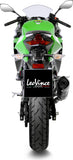 Auspuffendstück Mit Geräuschzulassung Lv One Evo Carbon Fiber Endkappe Carbon Fiber - Leovince Kompatibel Mit Kawasaki Z 400 (2019-2021)