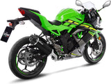 Exhaust Tip Without Sound Certification Lv One Evo Carbon Fiber Carbon Fiber End Cap - Leovince Compatible With Kawasaki Z 125 (2019-2024)