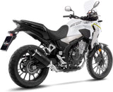Auspuffendrohr Ohne Geräuschzulassung Lv One Evo Carbon Fiber Endkappe Carbon Fiber - Leovince Kompatibel Mit Honda Cb 500 Hornet (2024-2026)