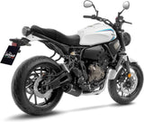 Komplette Abgasanlage Mit Katalysator Und Geräuschzulassung Lv One Evo Carbon Fiber Endkappe Carbon Fiber - Leovince Kompatibel Mit Yamaha Xsr 700 (2021-2024)