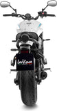 Komplette Abgasanlage Mit Katalysator Und Geräuschzulassung Lv One Evo Carbon Fiber Endkappe Carbon Fiber - Leovince Kompatibel Mit Yamaha Yzf-R7 700 (2021-2024)