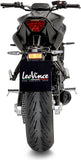 Complete Exhaust System Without Catalytic Converter And Without Sound Certification Lv One Evo Carbon Fiber Carbon Fiber End Cap - Leovince Compatible With Yamaha Yzf-R7 700 (2021-2024)