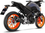 Komplette Abgasanlage Mit Katalysator Und Geräuschzulassung Lv One Evo Carbon Fiber Endkappe Carbon Fiber - Leovince Kompatibel Mit Yamaha Xsr 125 (2021-2024)