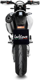 Komplette Abgasanlage Mit Katalysator Und Geräuschzulassung Lv One Evo Edelstahl Endkappe Carbon Fiber - Leovince Kompatibel Mit Husqvarna 701 Supermoto (2021-2024)