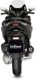 Komplette Abgasanlage Mit Katalysator Und Geräuschzulassung Lv One Evo Edelstahl Endkappe Carbon Fiber - Leovince Kompatibel Mit Honda Forza 125 (2021-2024)