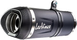 Complete Exhaust System Without Catalytic Converter And Without Sound Certification Lv One Evo Steel Black Carbon Fiber End Cap - Leovince Compatible With Kawasaki Z 650 Rs (2022-2024)