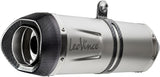 Complete Exhaust System Without Catalytic Converter And Without Sound Certification Lv One Evo Stainless Steel Carbon Fiber End Cap - Leovince Compatible With Triumph Tiger 660 Sport (2022-2024)