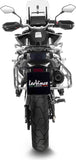 Auspuffendstück Mit Geräuschzulassung Lv One Evo Edelstahl Endkappe Carbon Fiber - Leovince Kompatibel Mit Cfmoto 800 Mt Sport (2022-2024)
