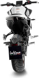 Auspuffendrohr Ohne Geräuschzulassung Lv One Evo Edelstahl Schwarz Endkappe Carbon Fiber - Leovince Kompatibel Mit Cfmoto 800 Nk Advanced (2023-2024)