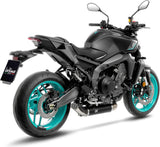 Komplette Auspuffanlage Ohne Katalysator Und Ohne Geräuschzulassung Lv Race Edelstahl - Leovince Kompatibel Mit Yamaha Mt-09 Sp (2024-2026)