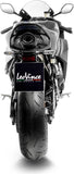 Auspuffendrohr Ohne Geräuschzulassung Lv One Evo Edelstahl Schwarz Endkappe Carbon Fiber - Leovince Kompatibel Mit Honda Cbr 600 Rr (2024-2026)