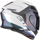 Full-Face Motorcycle Helmet Scorpion Exo Exo-Gt Sp Air Ultra Tct Chameleon White Flex Size M