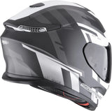 Integralhelm Für Motorrad Scorpion Exo Exo-Gt Sp Air Ultra Tct Mattschwarz Silber Tornado Grösse L