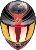 Integralhelm Für Motorrad Scorpion Exo Exo-Gt Sp Air Ultra Tct Weiß Blau Arten Grösse L