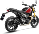 Auspuffendstück Mit Geräuschzulassung Gp One Edelstahl Endkappe Edelstahl - Leovince Kompatibel Mit Triumph Speed 400 (2024-2026)