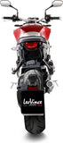 Exhaust Tip With Noise Certification Lv-10 Steel Black Stainless Steel End Cap - Leovince Compatible With Honda Cb 1000 R Neo Sports Café (2018-2024)