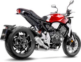 Auspuffendstück Mit Geräuschzulassung Lv-10 Edelstahl Endkappe Edelstahl - Leovince Kompatibel Mit Honda Cb 1000 R Neo Sports Café (2018-2024)
