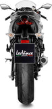 Auspuffendrohr Ohne Geräuschzulassung Lv-10 Edelstahl Schwarz Endkappe Edelstahl - Leovince Kompatibel Mit Kawasaki Zx 6R Ninja (2024-2026)