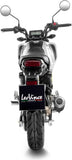 Komplette Auspuffanlage Ohne Katalysator Und Ohne Geräuschzulassung Lv-10 Carbon Fiber Endkappe Edelstahl - Leovince Kompatibel Mit Honda Grom 125 (2022-2024)