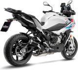 Auspuffendstück Mit Geräuschzulassung Lv-10 Edelstahl Schwarz Endkappe Edelstahl - Leovince Kompatibel Mit Bmw S 1000 Xr (2020-2023)