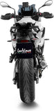 Auspuffendstück Mit Geräuschzulassung Lv-10 Edelstahl Schwarz Endkappe Edelstahl - Leovince Kompatibel Mit Bmw S 1000 Xr (2020-2023)